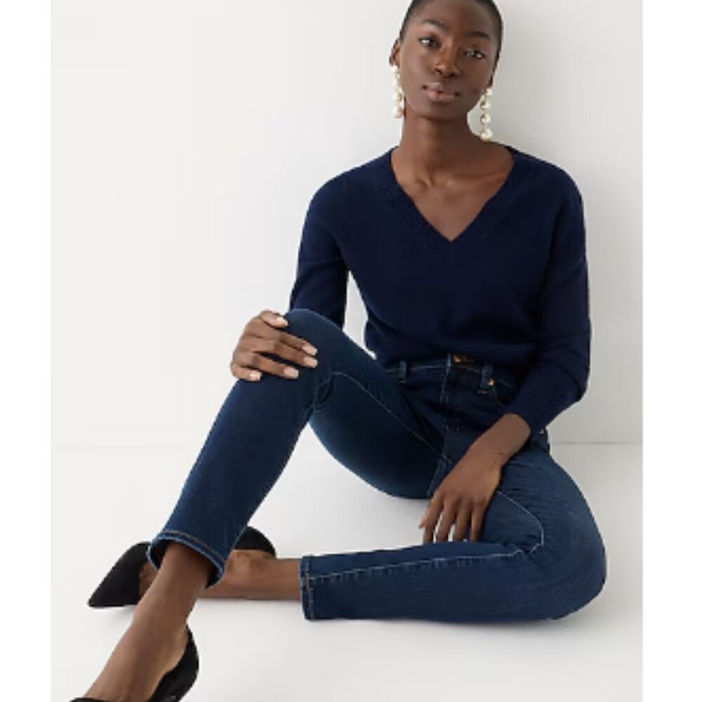 J. Crew Women Skinny Jeans in Dark Indigo